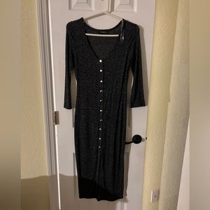 Popular Basics long stretchy dress Large